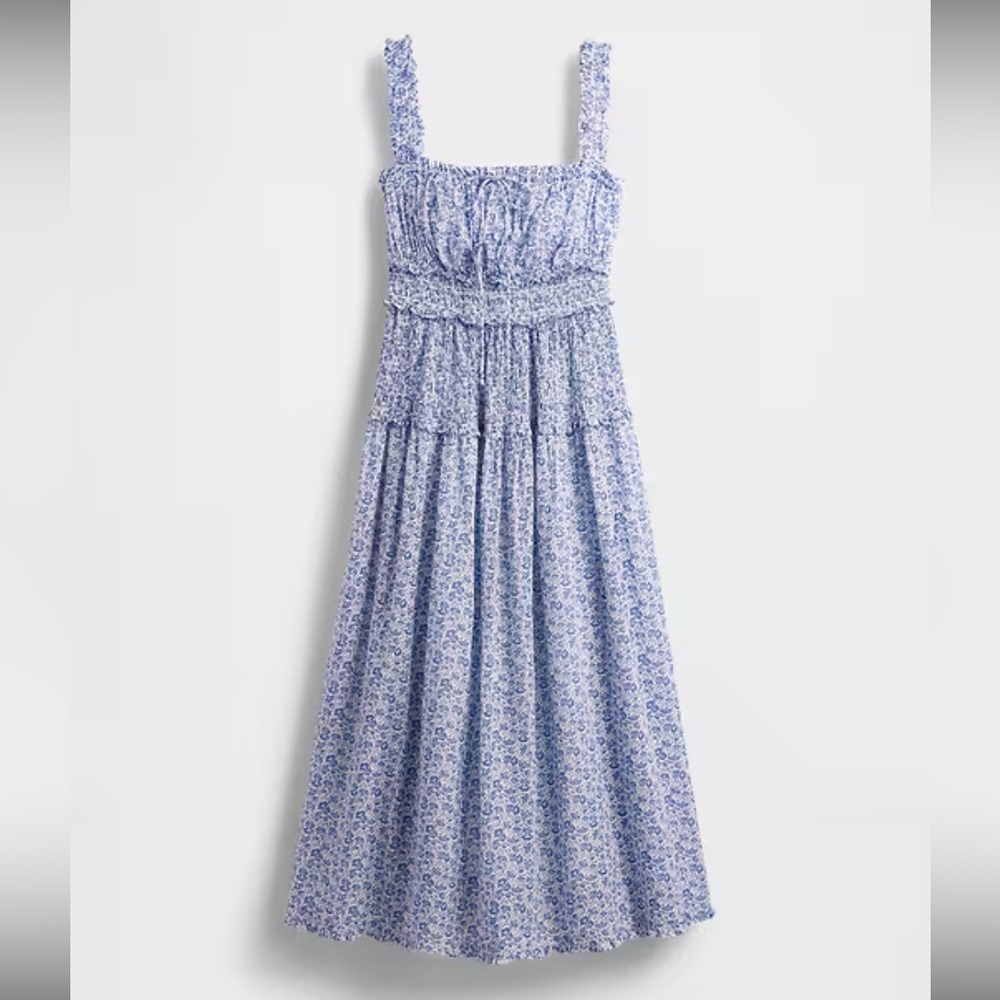 Gap × DÔEN Floral Midi Dress - NWT